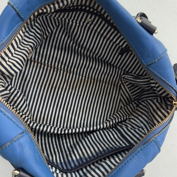 Kate Spade Royal Blue Leather Handbag - Picture 13 of 16